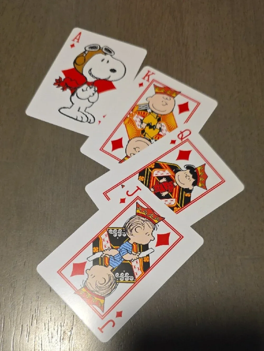 Peanuts Playing Cards - Red, Black, White